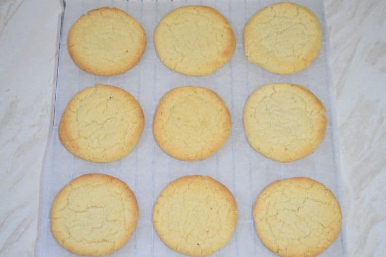 Gluten-free lemon almond shortbread - zesty melt-in-your-mouth biscuits