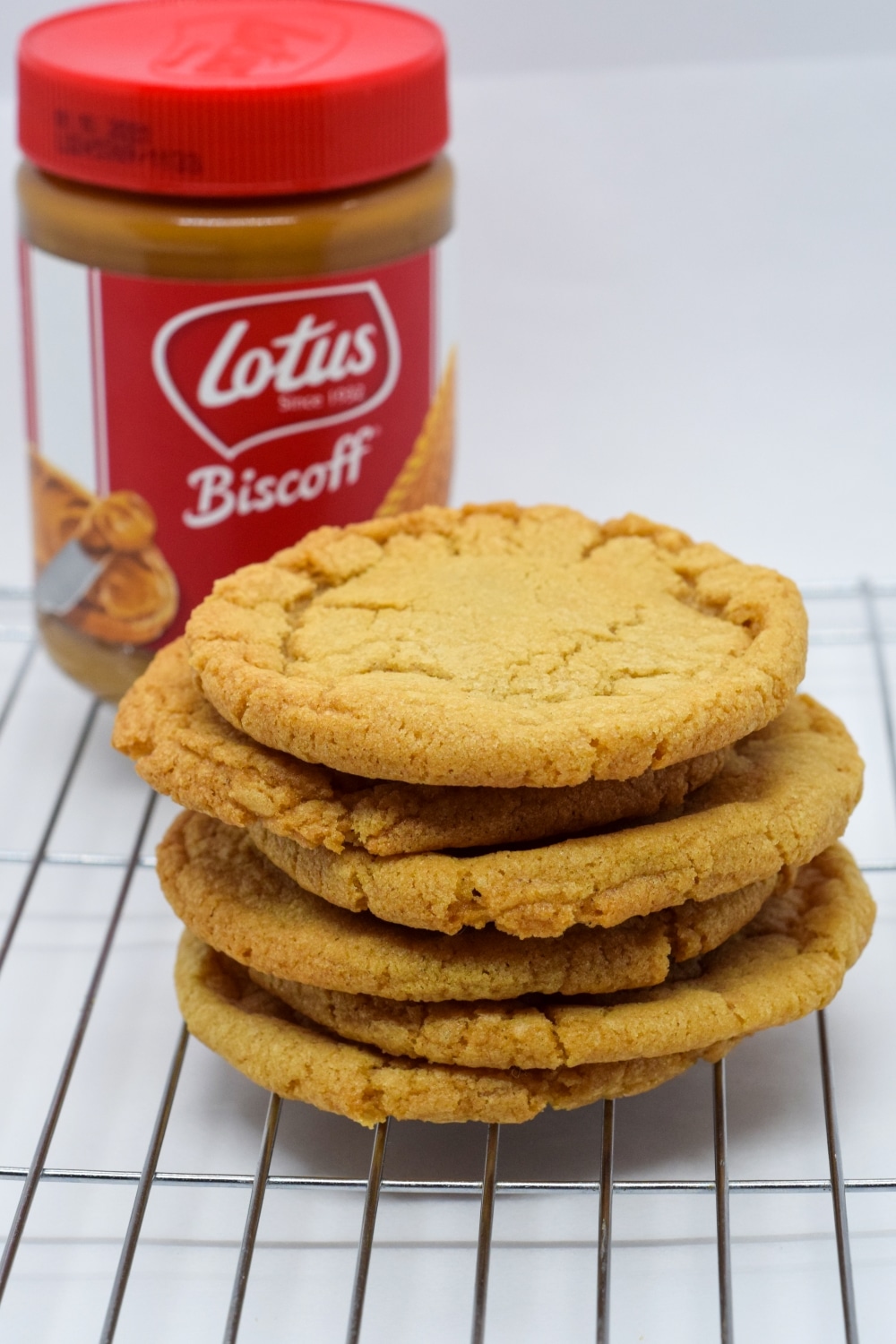 Easy Homemade Biscoff Stuffed Vegan Cookies without Weird Ingredients - plant-based recipe