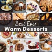 Best ever warm dessert recipes ideas collection