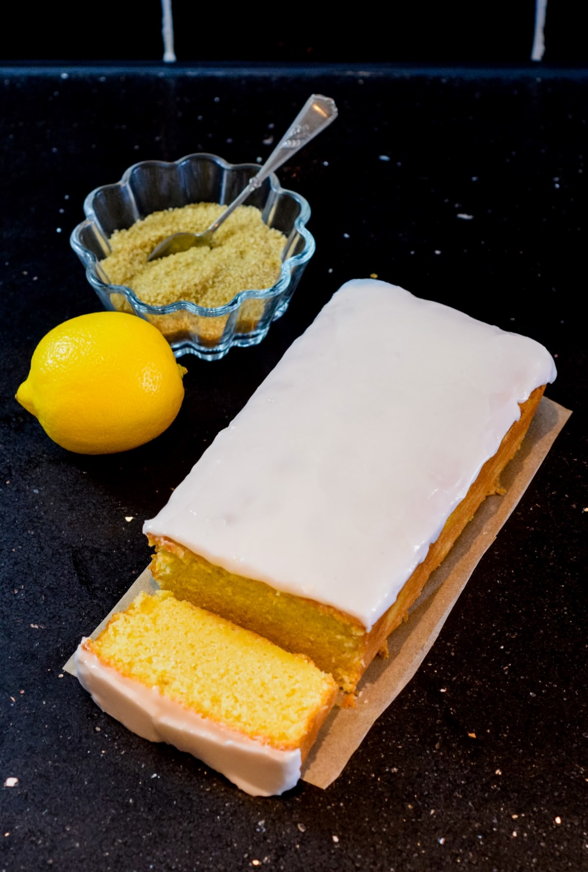 Starbucks copycat iced lemon loaf pound cake without buttermilk