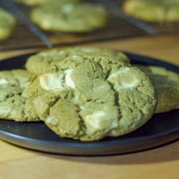 matcha white chocolate chip cookies recipe