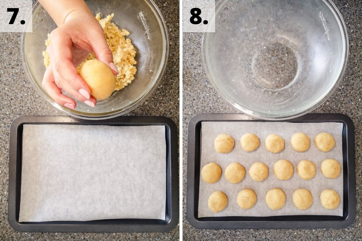 How to assemble cake pops steps flattening cake ball and repeating