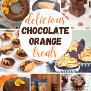delicious chocolate orange treats recipes collage