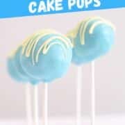 best blue cake pops recipe.