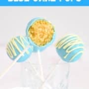 best homemade blue cake pops recipe perfect for kids.